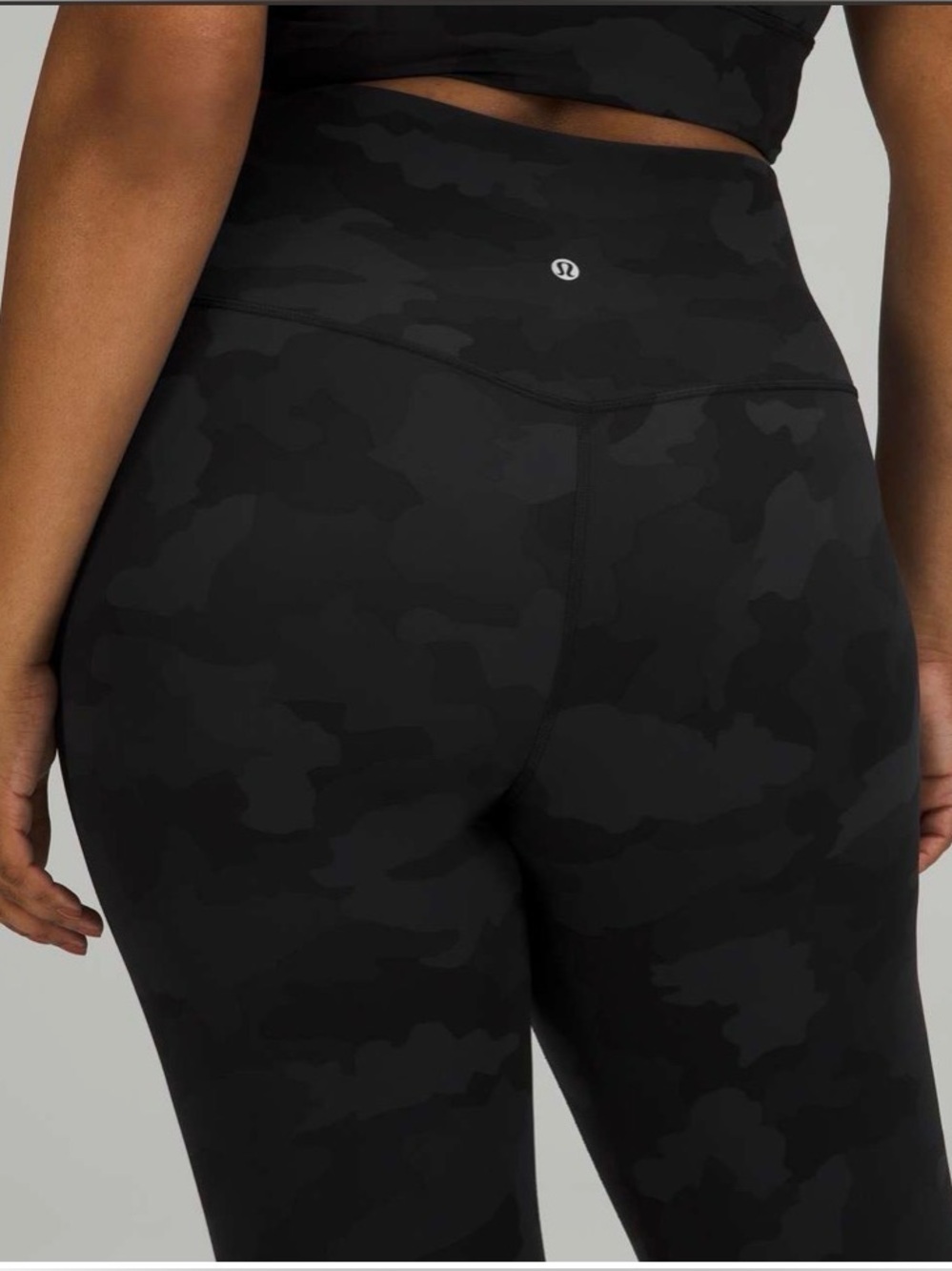 Lululemon Align Pant 25" Heritage 365 Camo Deep Coal Multi